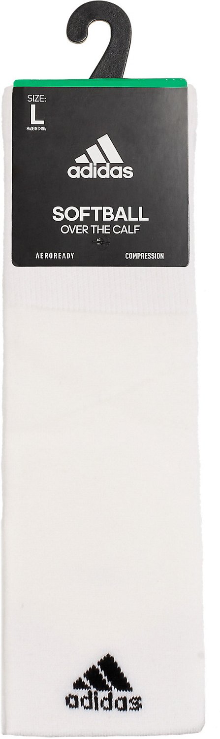 adidas Women’s Pure Hustle Softball Over-The-Calf Socks - view number 5