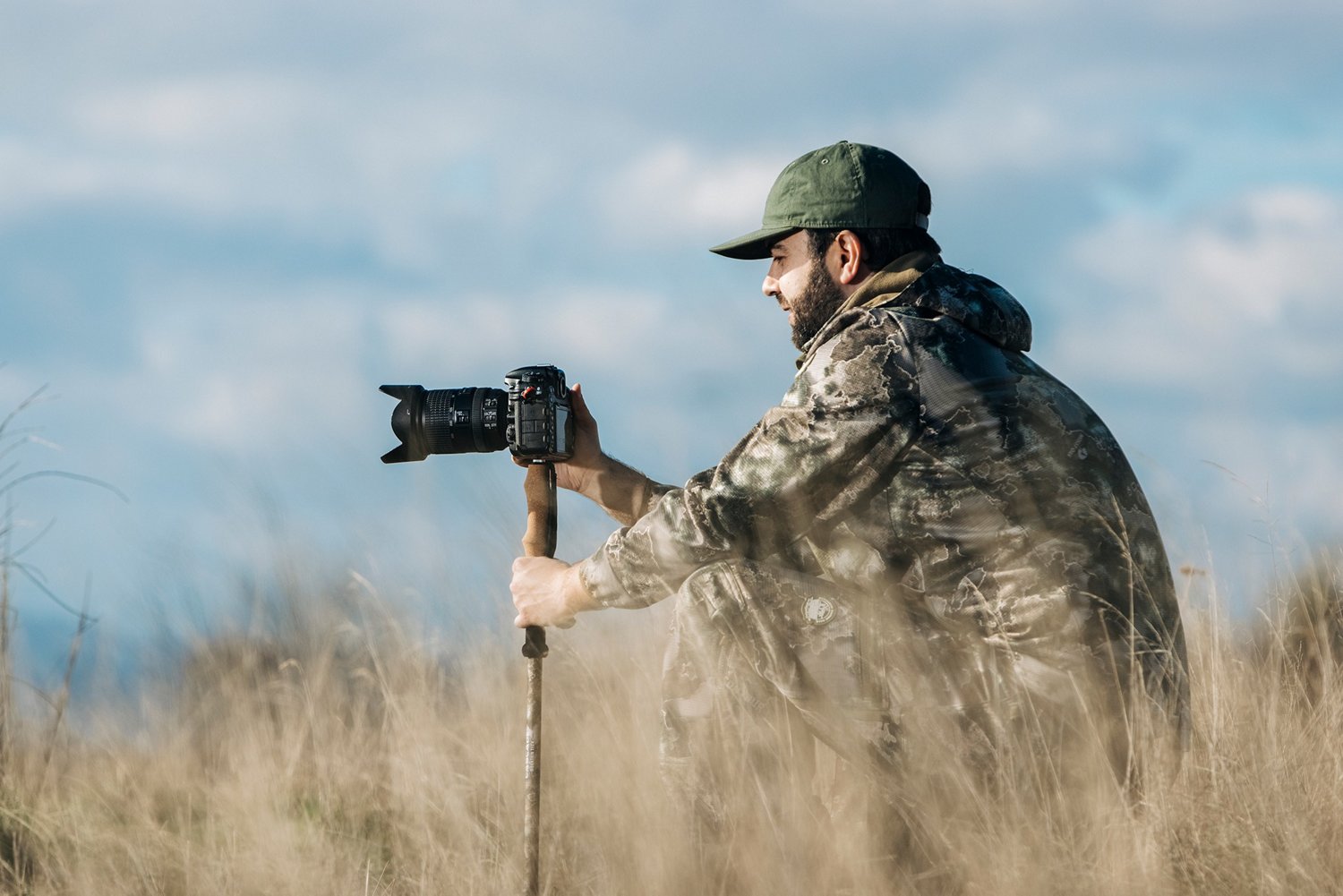 Cascade Mountain Tech Carbon Fiber Quick Lock Camo Monopod                                                                       - view number 5