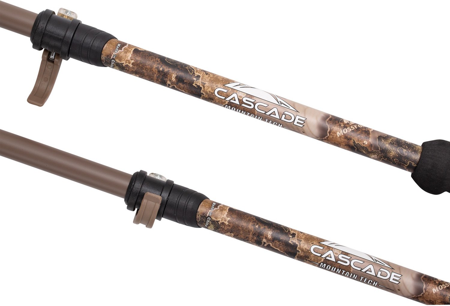 Cascade Mountain Tech Carbon Fiber Quick Lock Camo Trekking Poles - view number 2