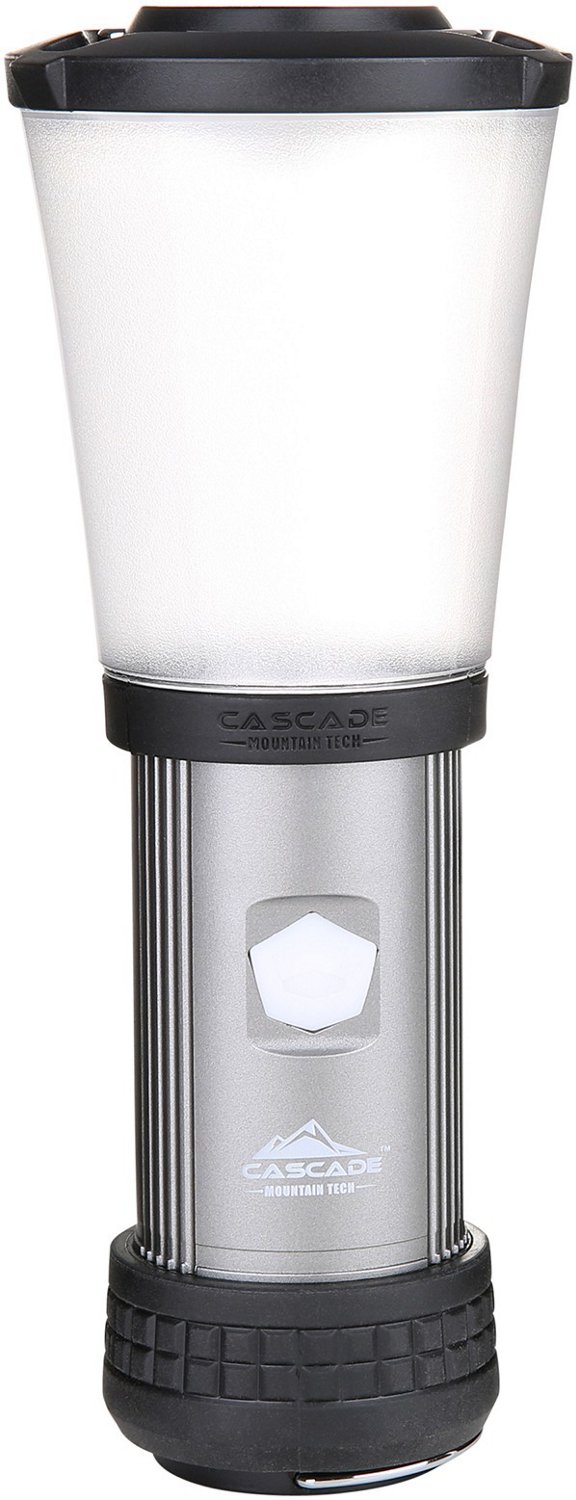 Cascade Mountain Tech 500-Lumen Ipx4 LED Flashlight Lantern - 3 Pack