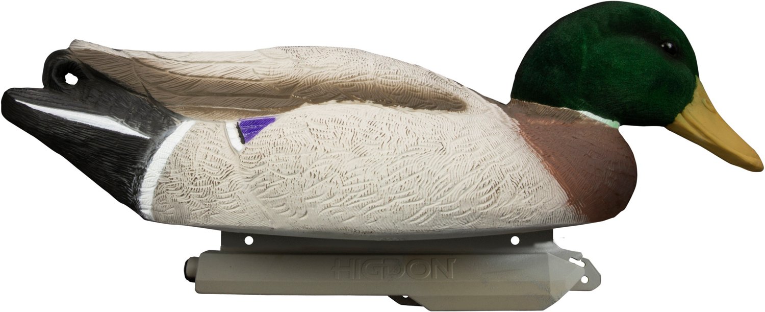 Higdon Outdoors Battleship Mallard Foam Filled Flocked Head 6-Pack ...