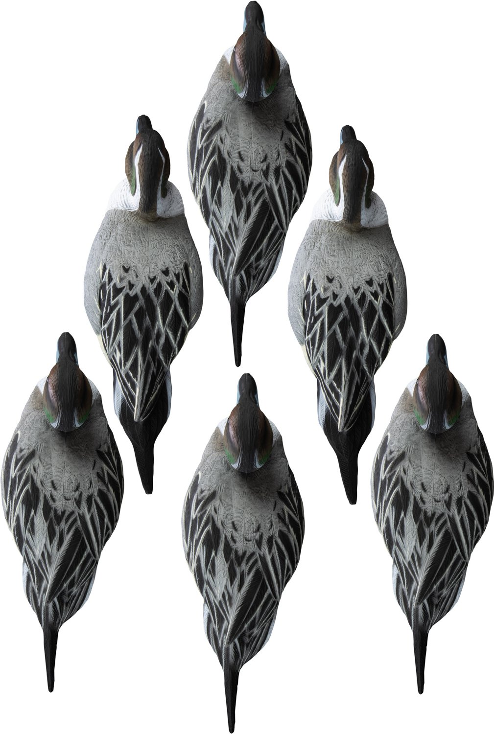 Higdon Battleship Pintail, Foam Filled, Drakes 6-Pack - view number 2