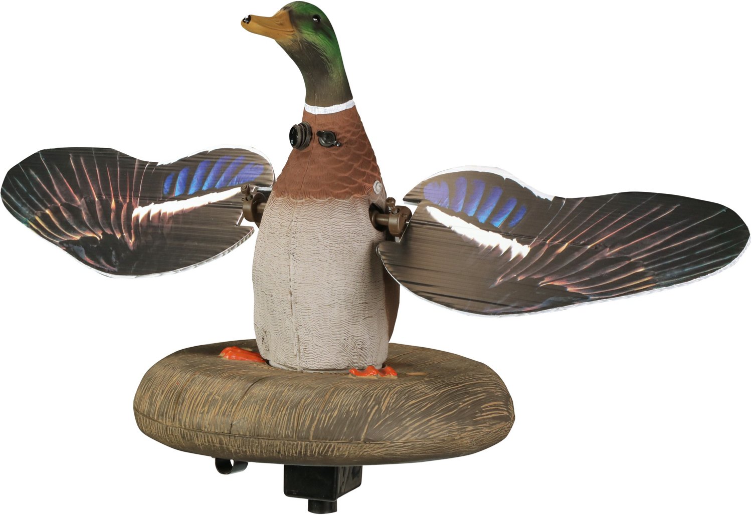 Higdon XS Floating Flasher Mallard Drake Duck 12-Volt Decoy - view number 4