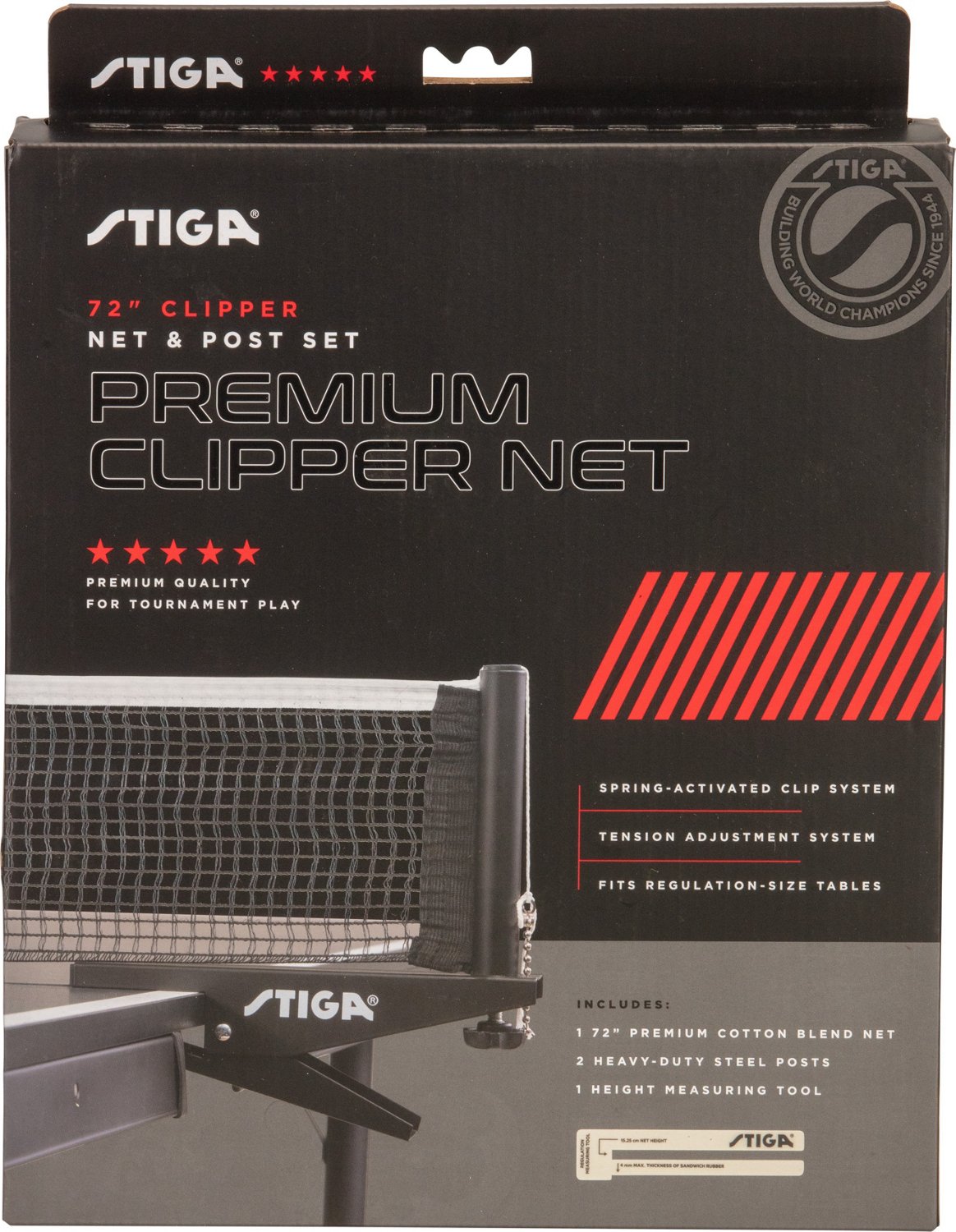 Stiga Premium Clipper 72 in Net and Post Set                                                                                     - view number 6
