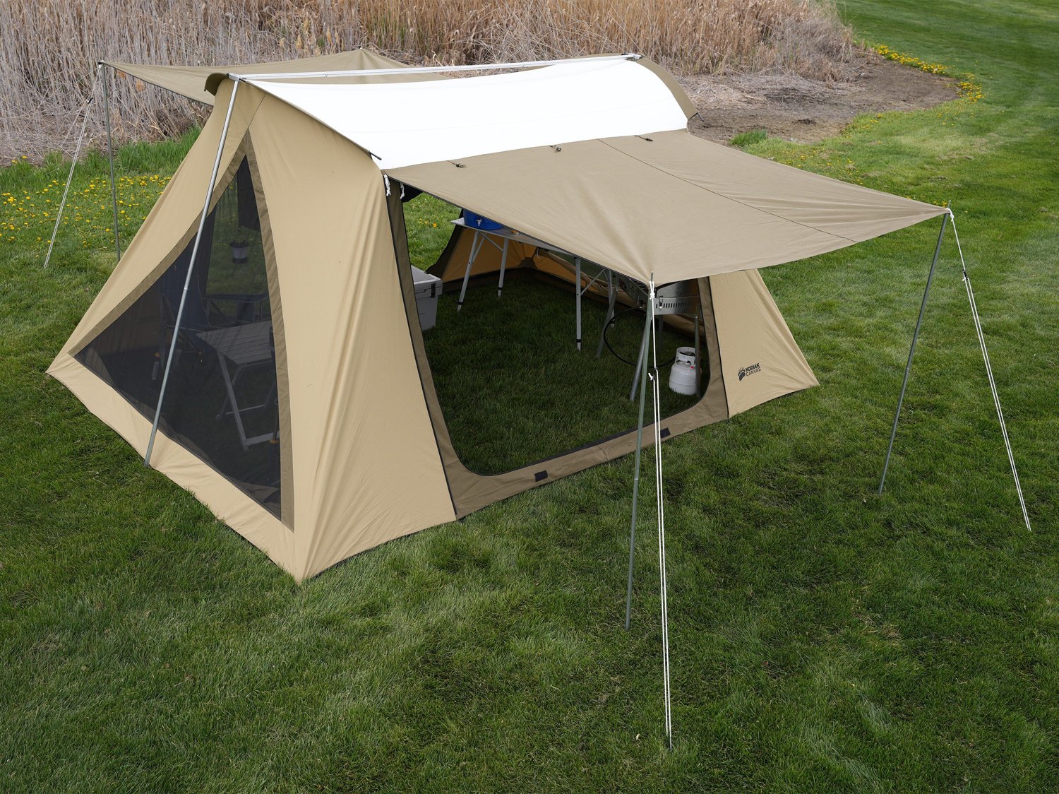 Kodiak Canvas Screen Camping Tent 10 ft x 14 ft | Academy