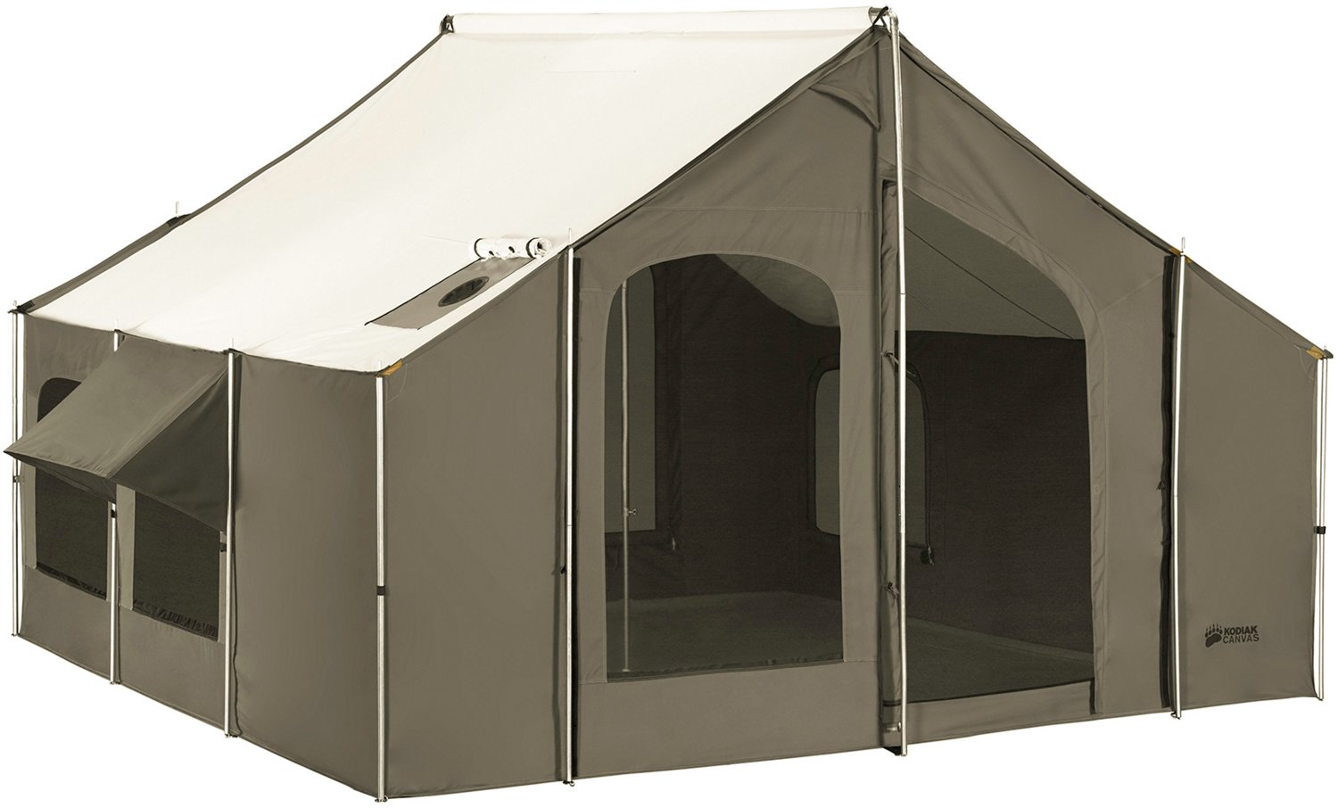 Kodiak Canvas Cabin Lodge Camping Canvas Tent 12 ft x 12 ft Academy
