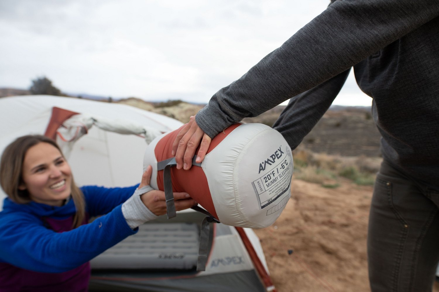 Ampex Sanson Element 20-Degrees XL Mummy Sleeping Bag - view number 7