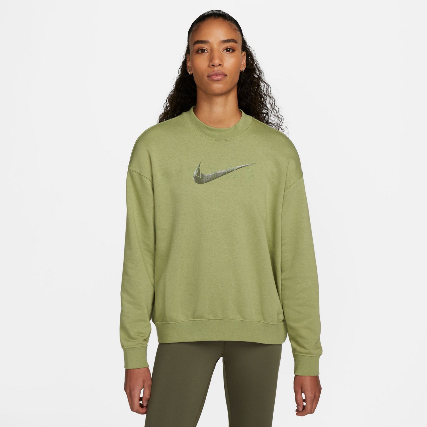 Nike Women's Dri-FIT Get Fit Graphic Crew Sweater