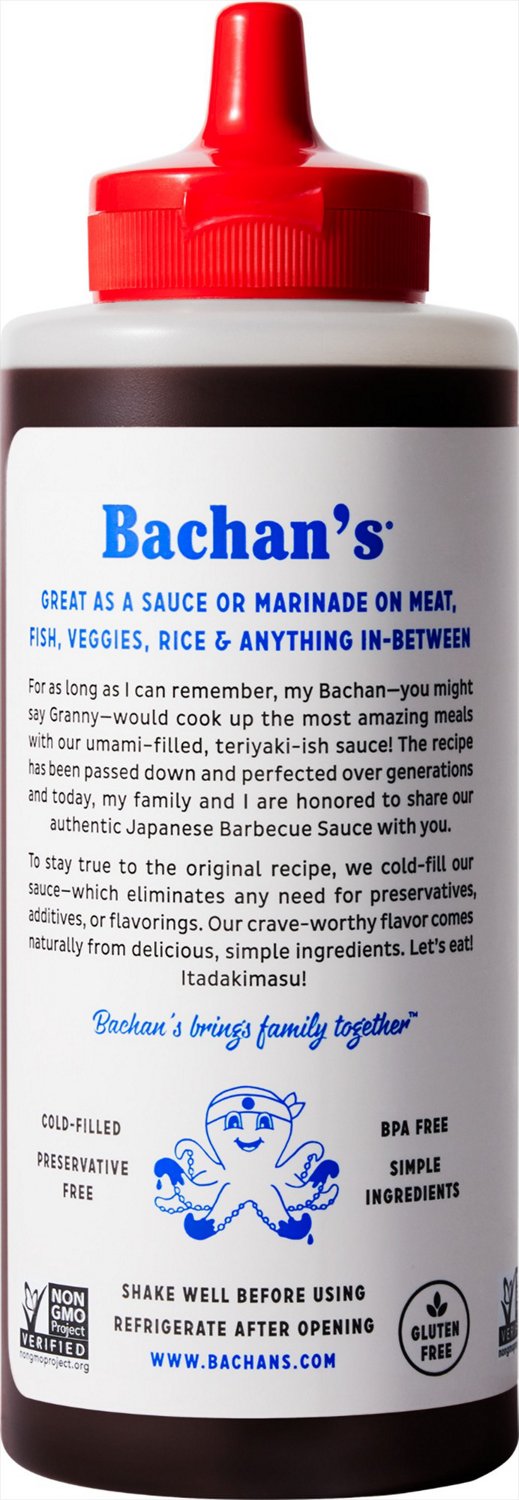Bachan's Gluten Free Japanese 17 oz BBQ Sauce - view number 3