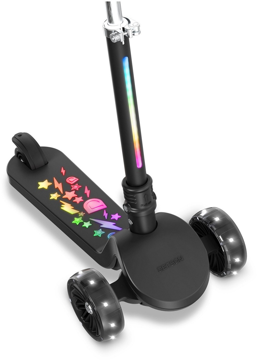 Jetson Amber 3 Wheel Light Up Deck Scooter - view number 2