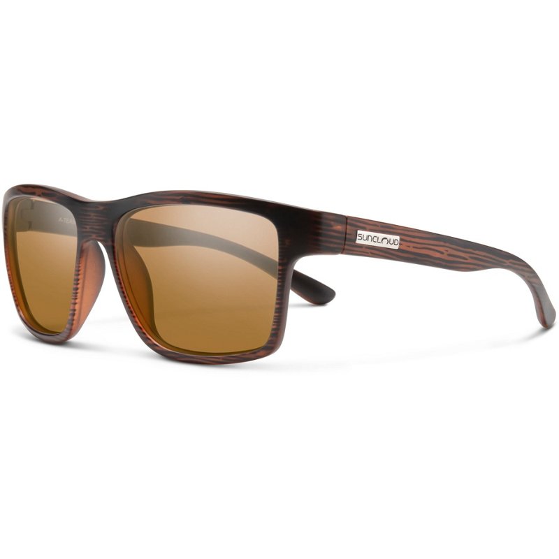 Photos - Wrist Watch Suncloud Optics SunCloud A-Team Polarized Sunglasses Burnished Brown - Cas