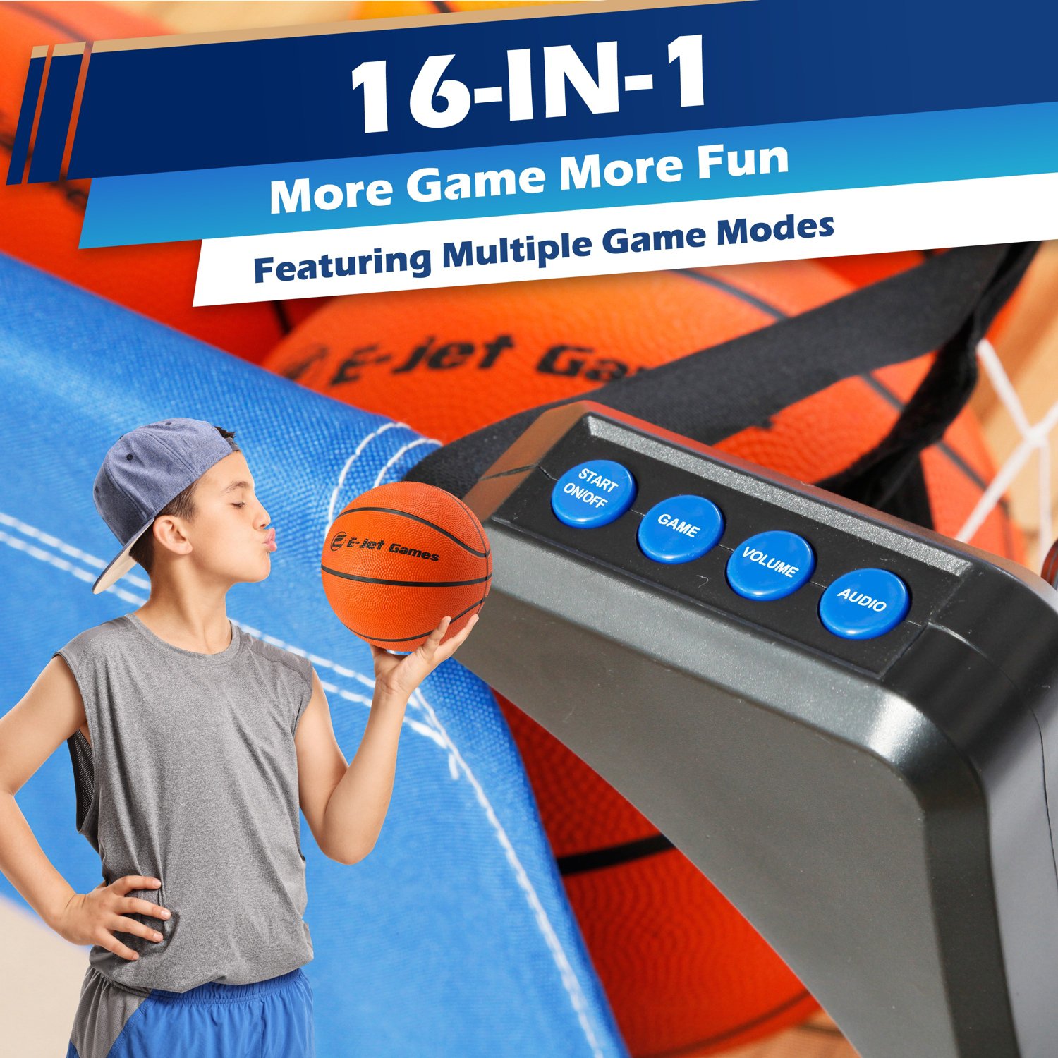 E-Jet Sport 16 in 1 Basketball Arcade Game                                                                                       - view number 3