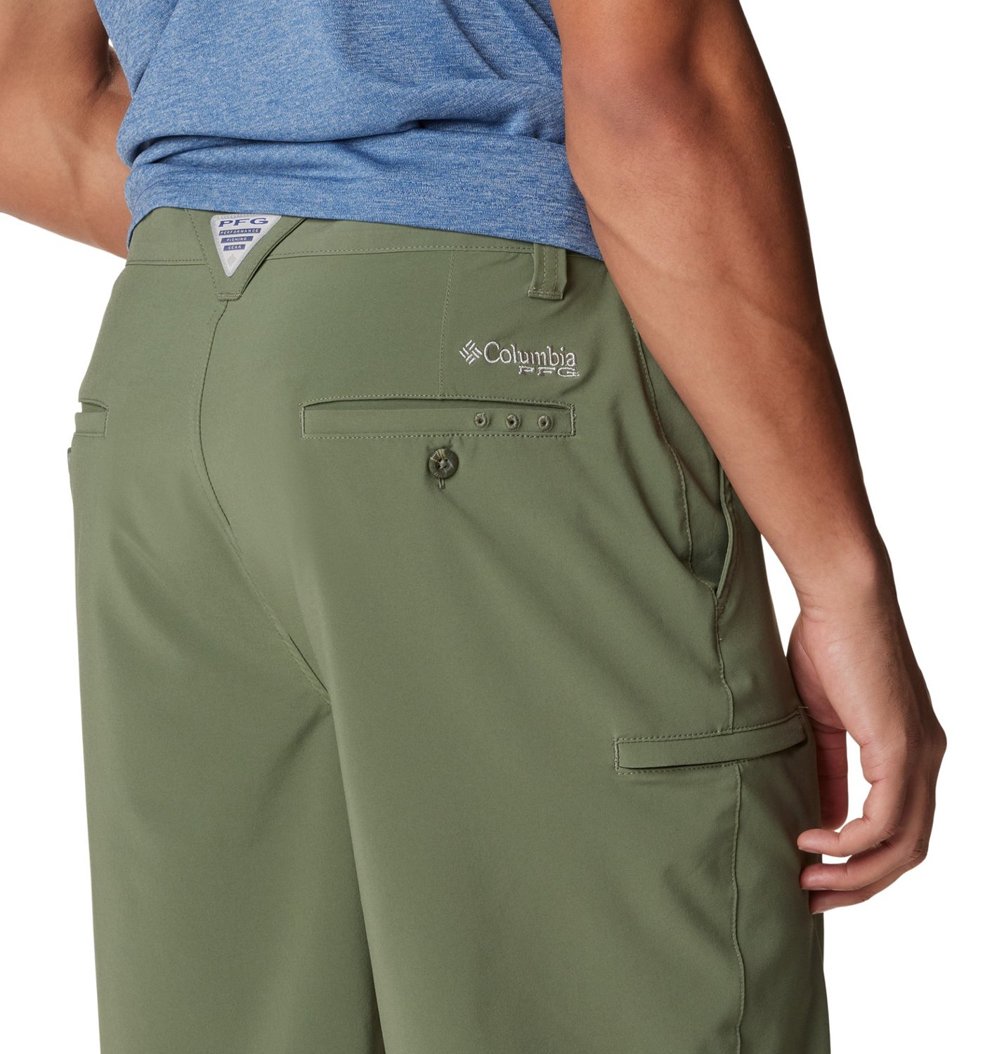 Columbia Sportswear Men's PFG Grander Marlin II Offshore Fishing Shorts 8 in - view number 5