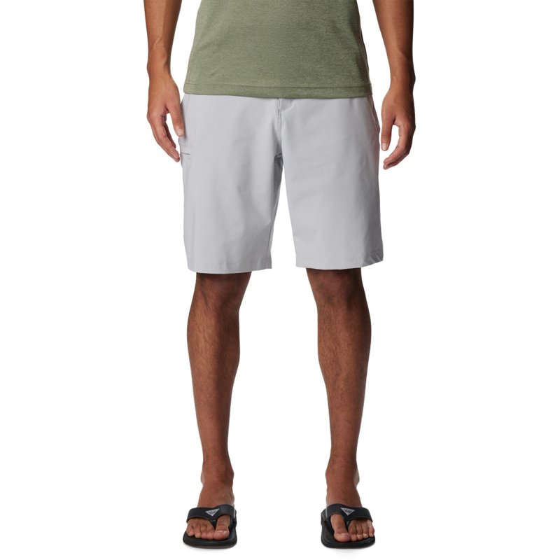 Columbia Sportswear Men's PFG Grander Marlin II Offshore Fishing Shorts 8 in Grey, 32" - Men's Outdoor Shorts at Academy Sports