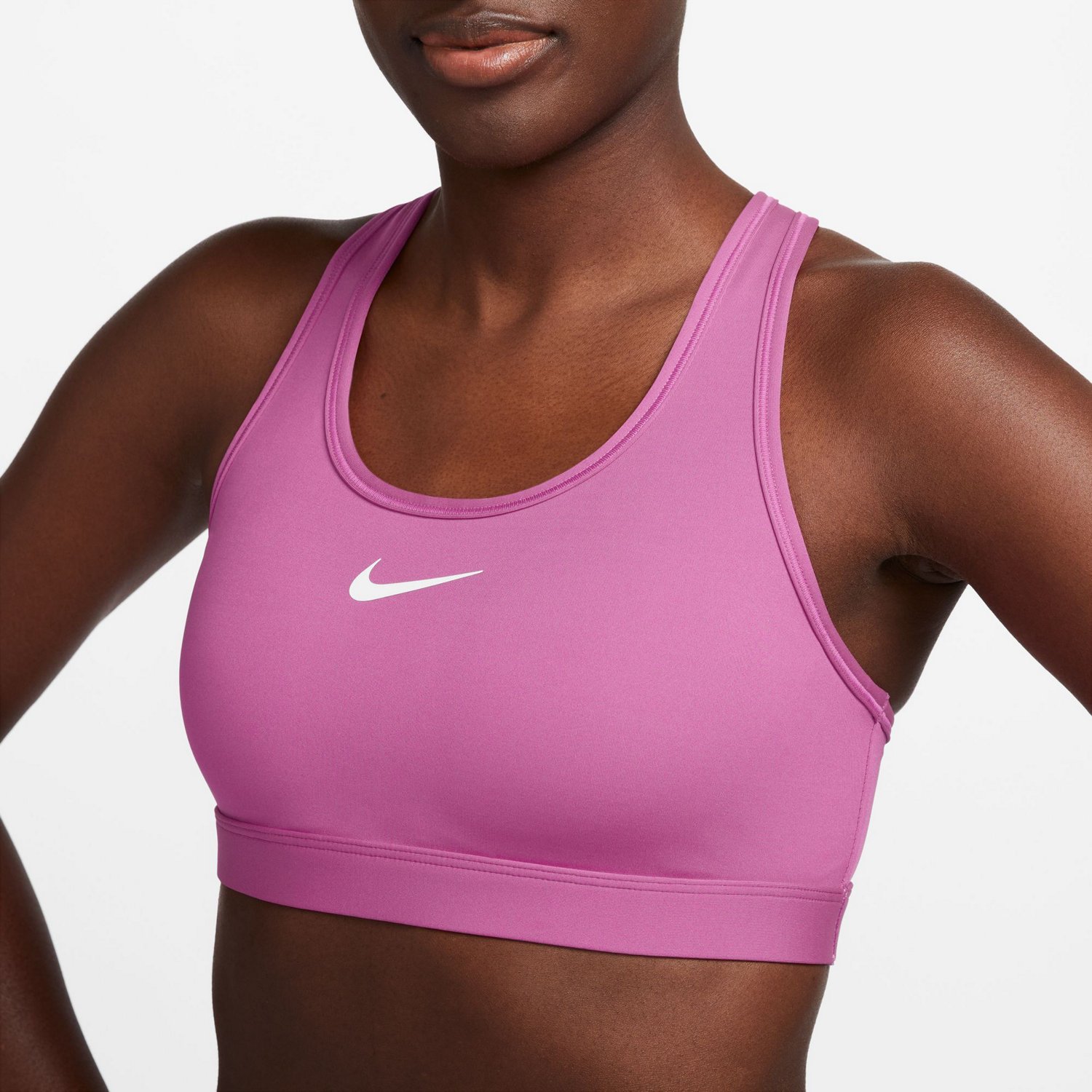 Nike Women's Swoosh Padded Medium Support Sports Bra - view number 3