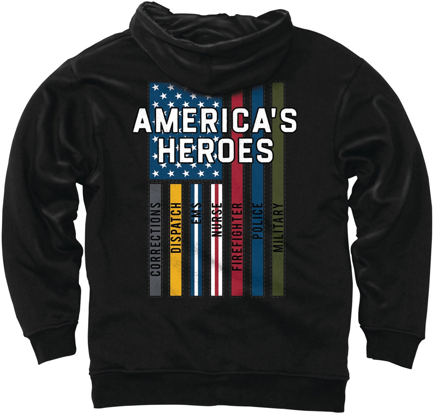 Buck Wear Men's American Hero Hoodie