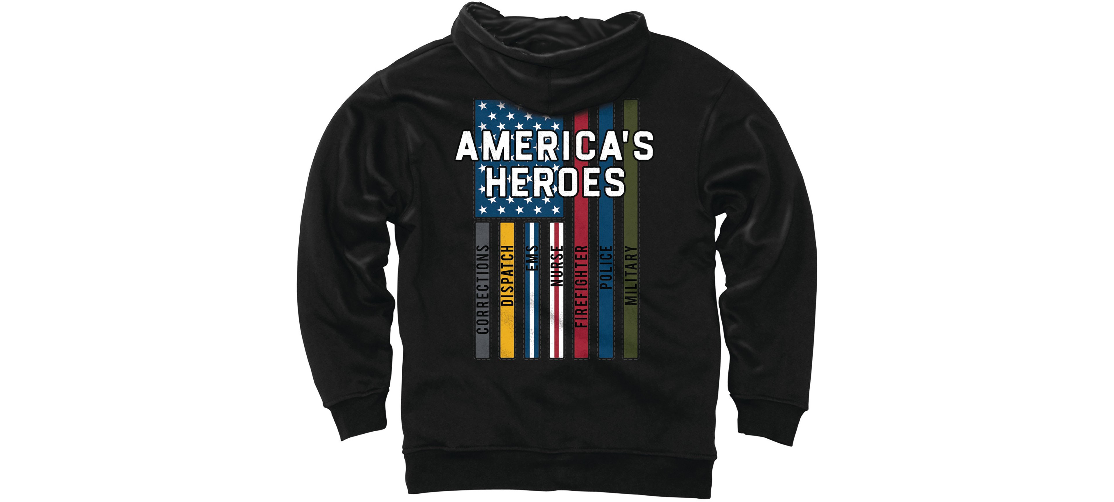 Buck Wear Men's American Hero Hoodie