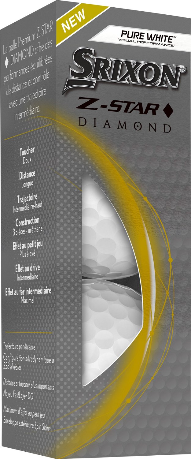 SRIXON Z-Star Diamond 2 Series Golf Balls 12-Pack | Academy