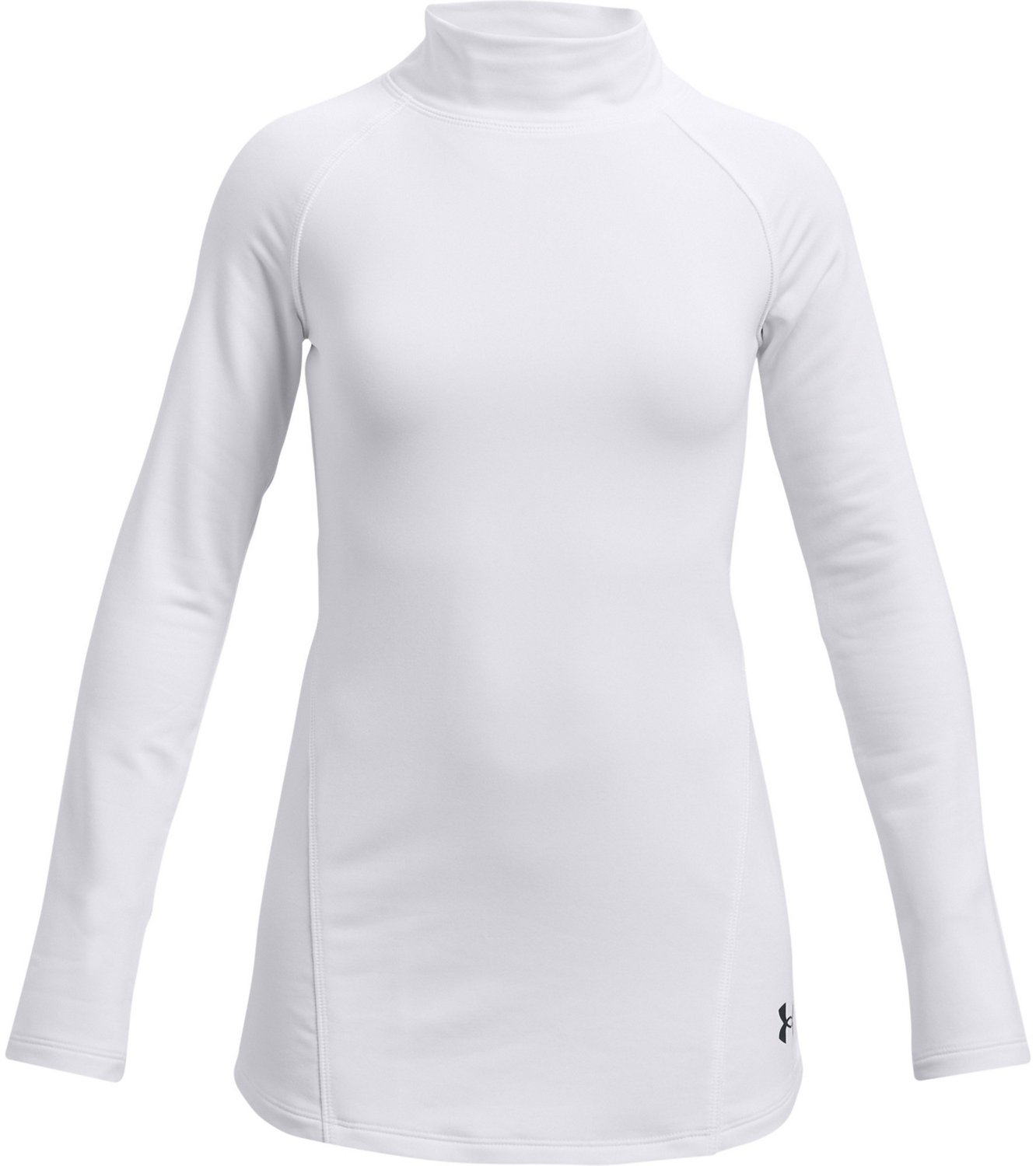Under Armour Women's Cold Gear Authentics Mock Base Layer - White, Large :  : Sports & Outdoors