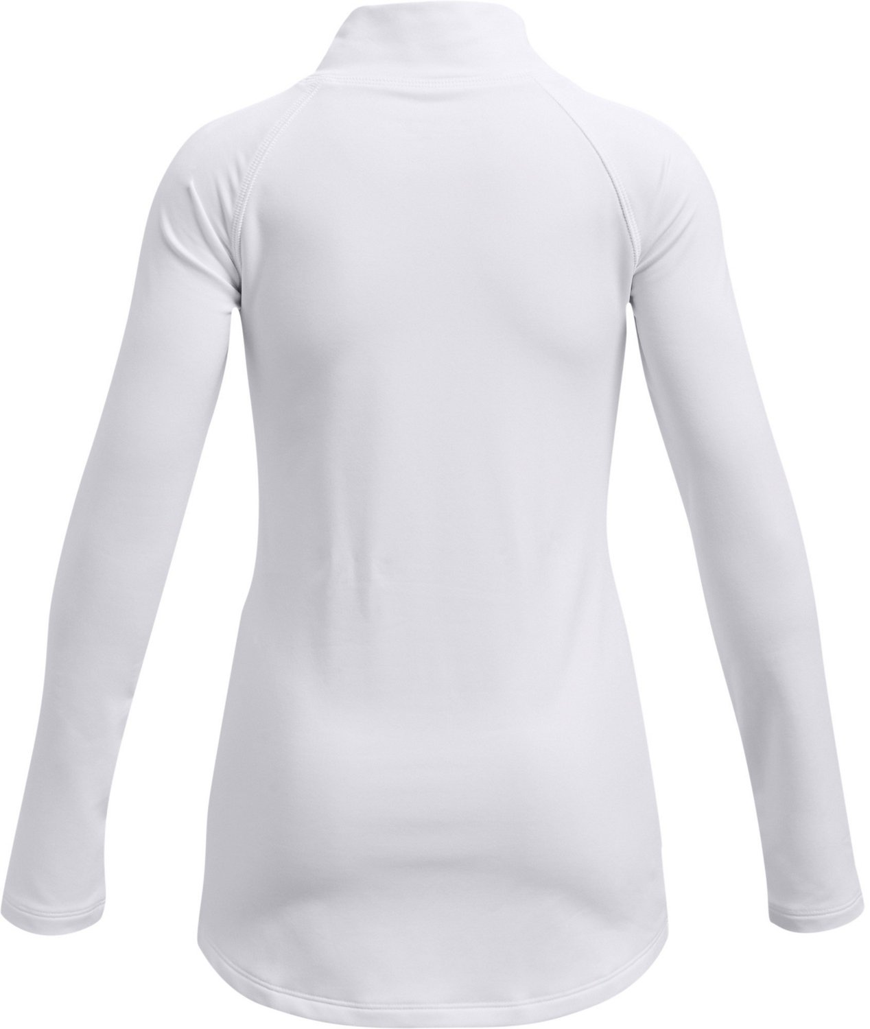 Under Armour Girls' ColdGear Long Sleeve Mock Neck Shirt - view number 4