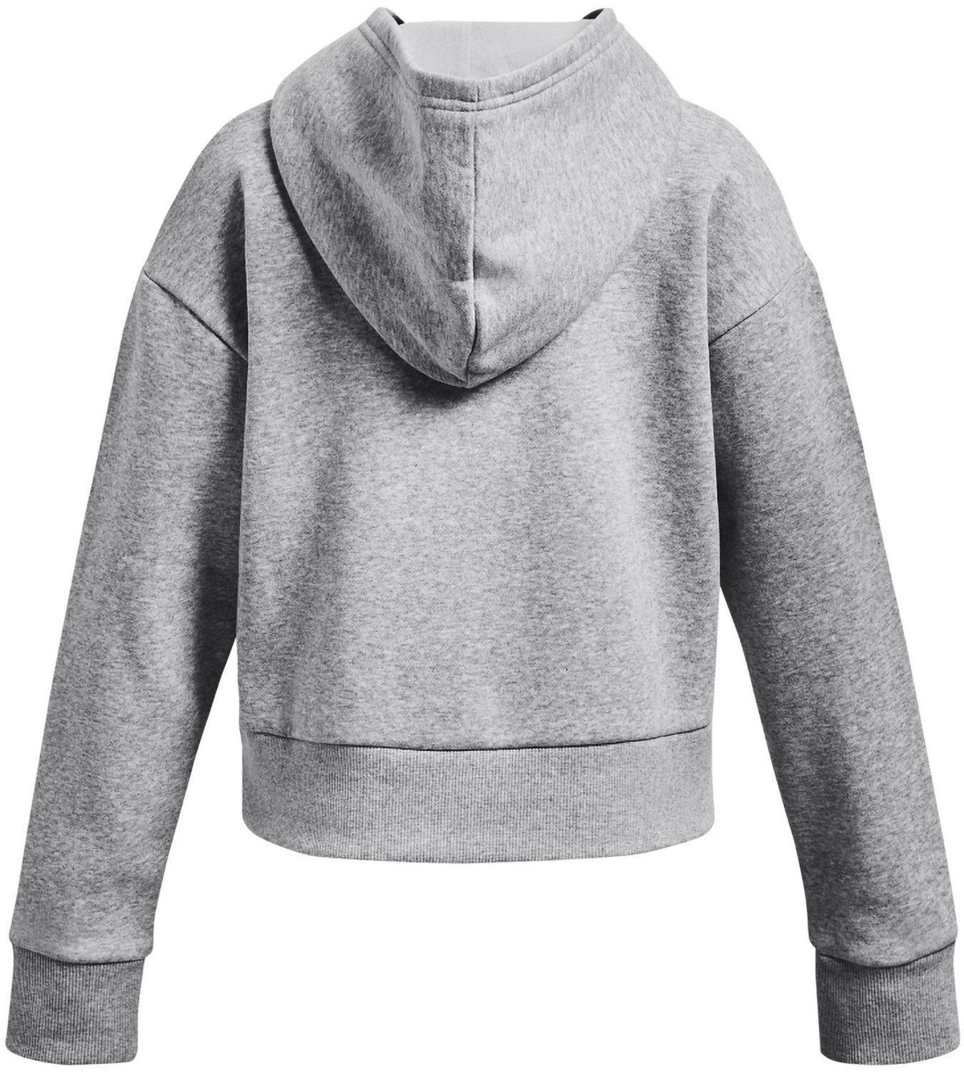 Under Armour Girls' Rival Fleece Crop Hoodie - view number 2