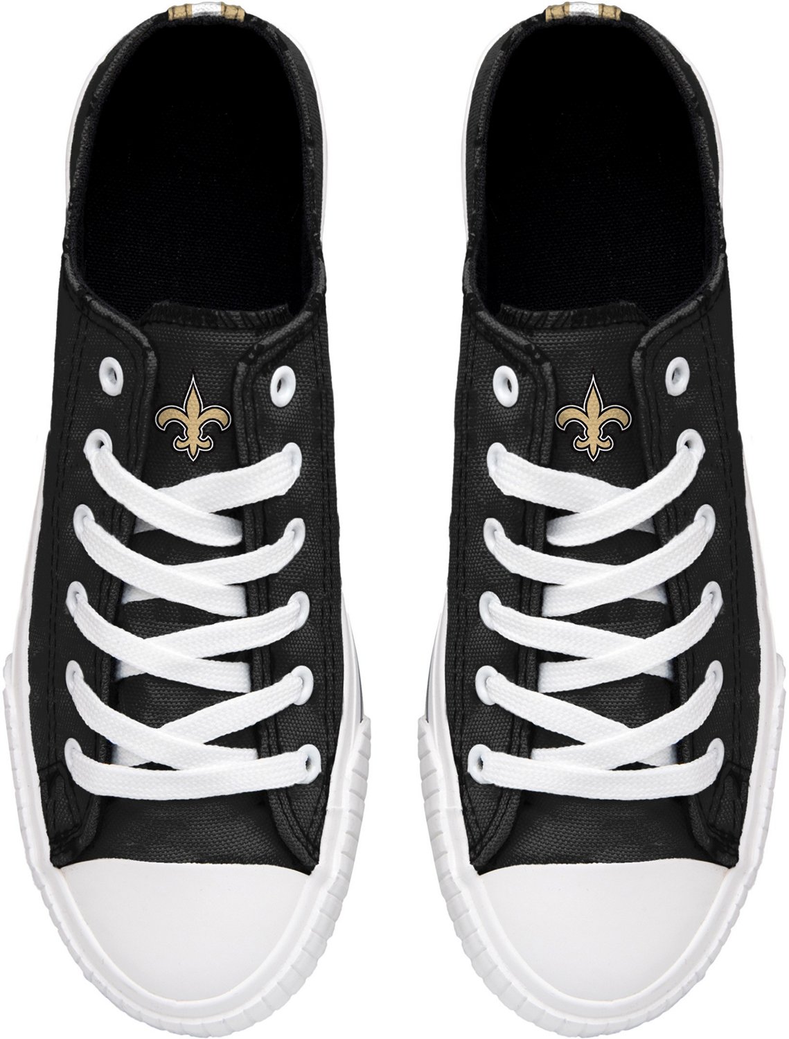 FOCO Unisex New Orleans Saints SMU Canvas Shoes - view number 3