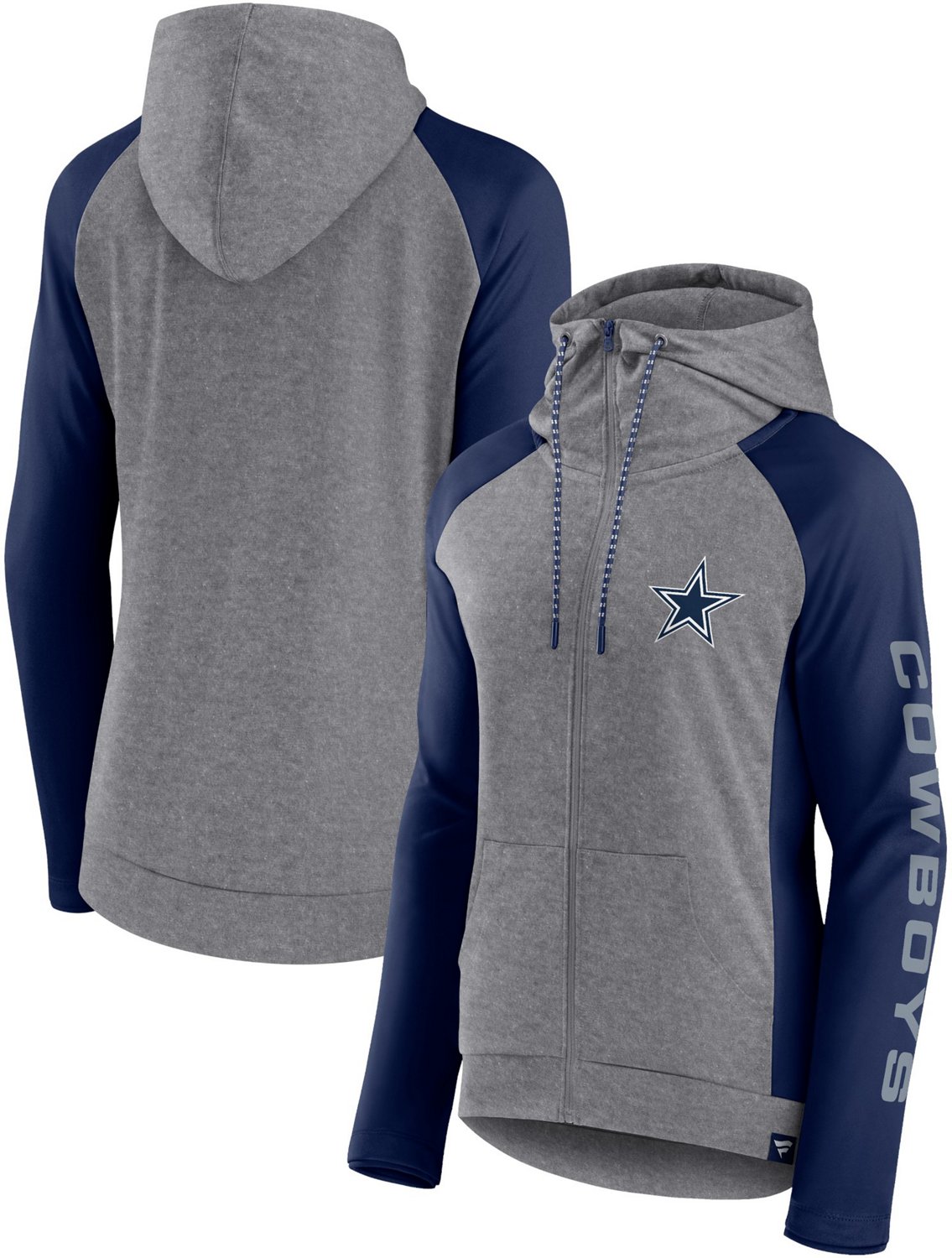 '47 Men's Dallas Cowboys Blind Side Full-Zip Hoodie - view number 3