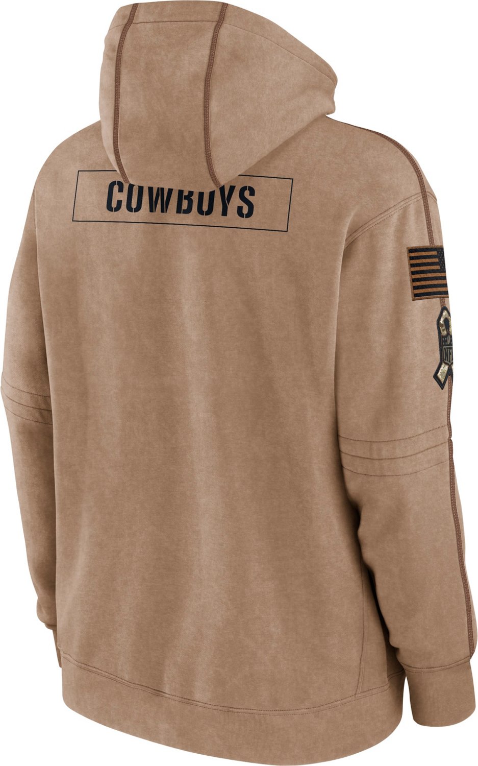 Men's dallas cowboys anthracite salute to service player performance on sale hoodie