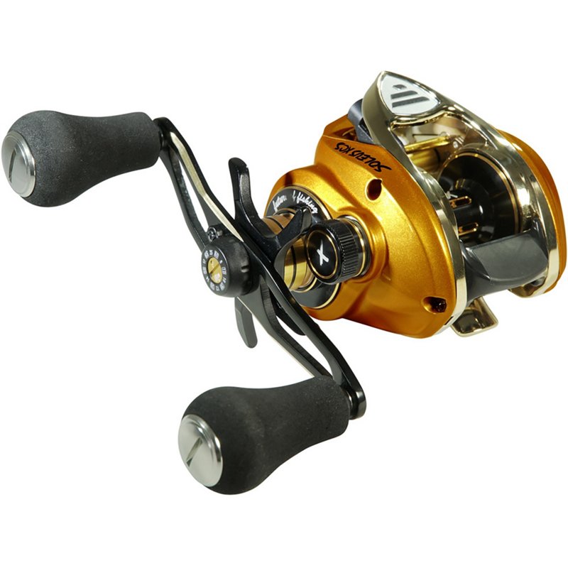 Photos - Reel Favorite Fishing Soleus XCS Baitcast  Gold, 100 - Baitcast s at Ac