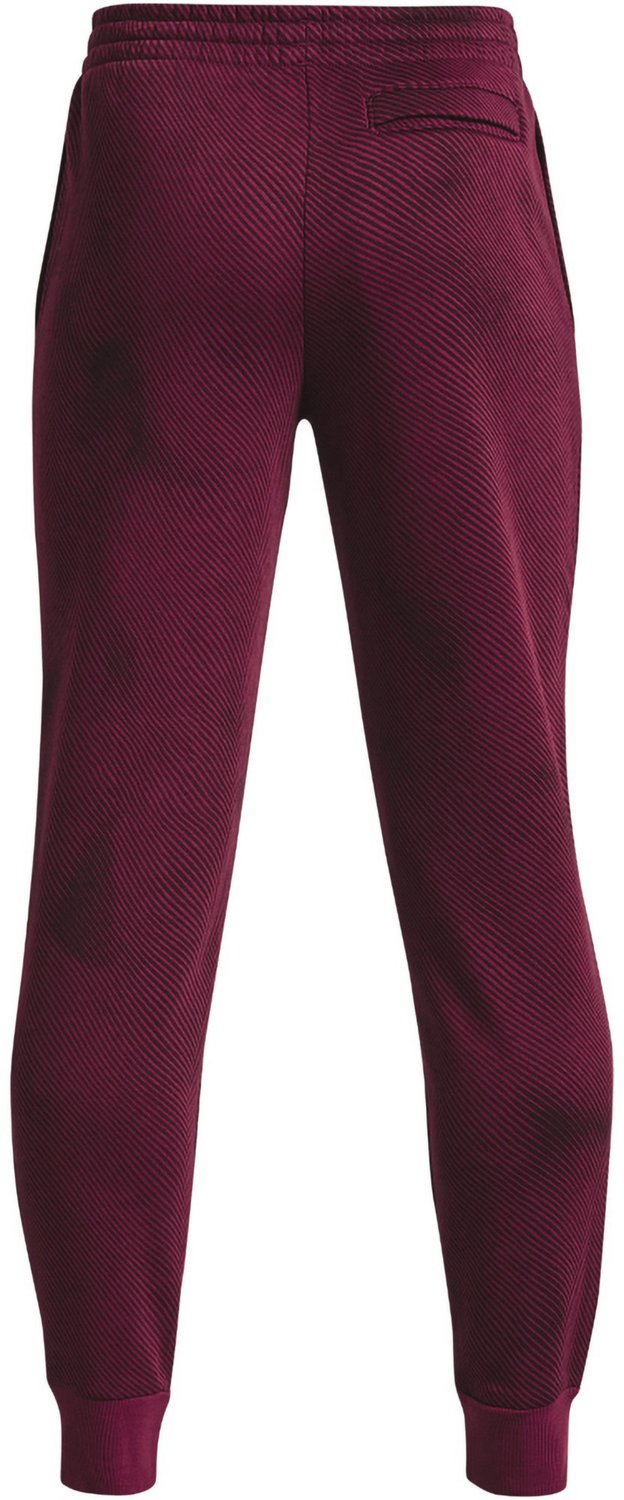 Under Armour Boys' Rival Fleece Print Joggers - view number 2