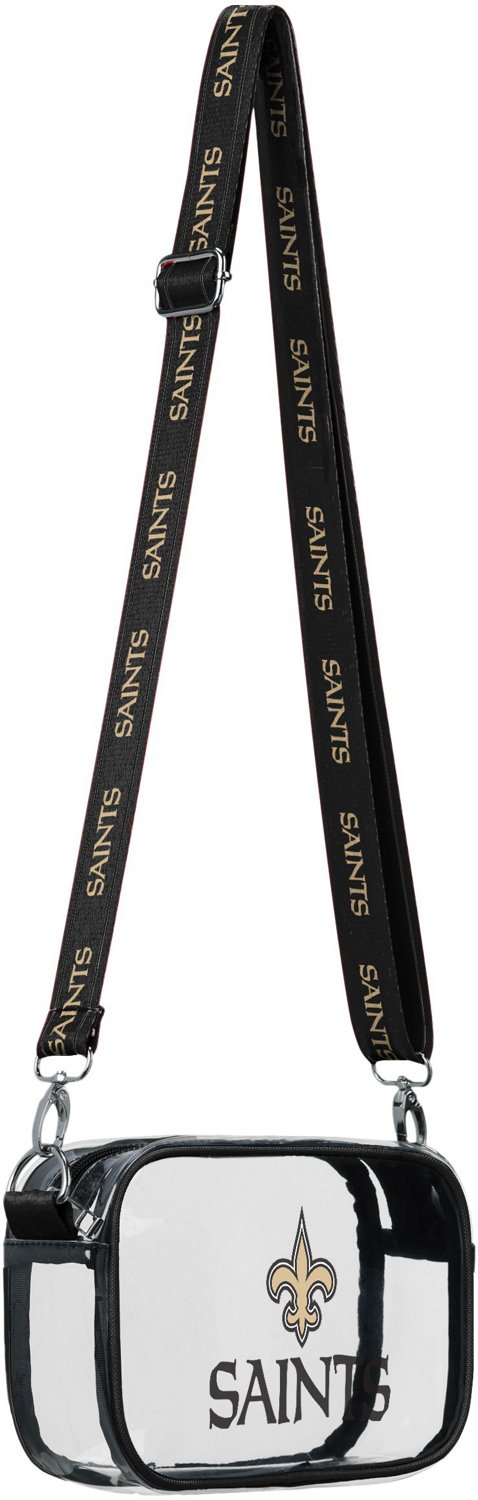 FOCO New Orleans Saints Clear Camera Bag - view number 2