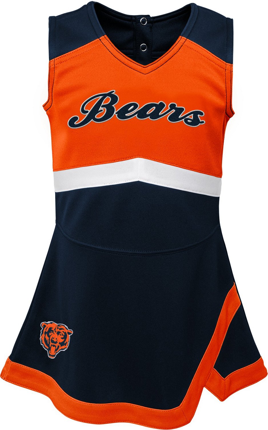 Outerstuff Girls' Chicago Bears Cheer Captain Cheerleader Jumper