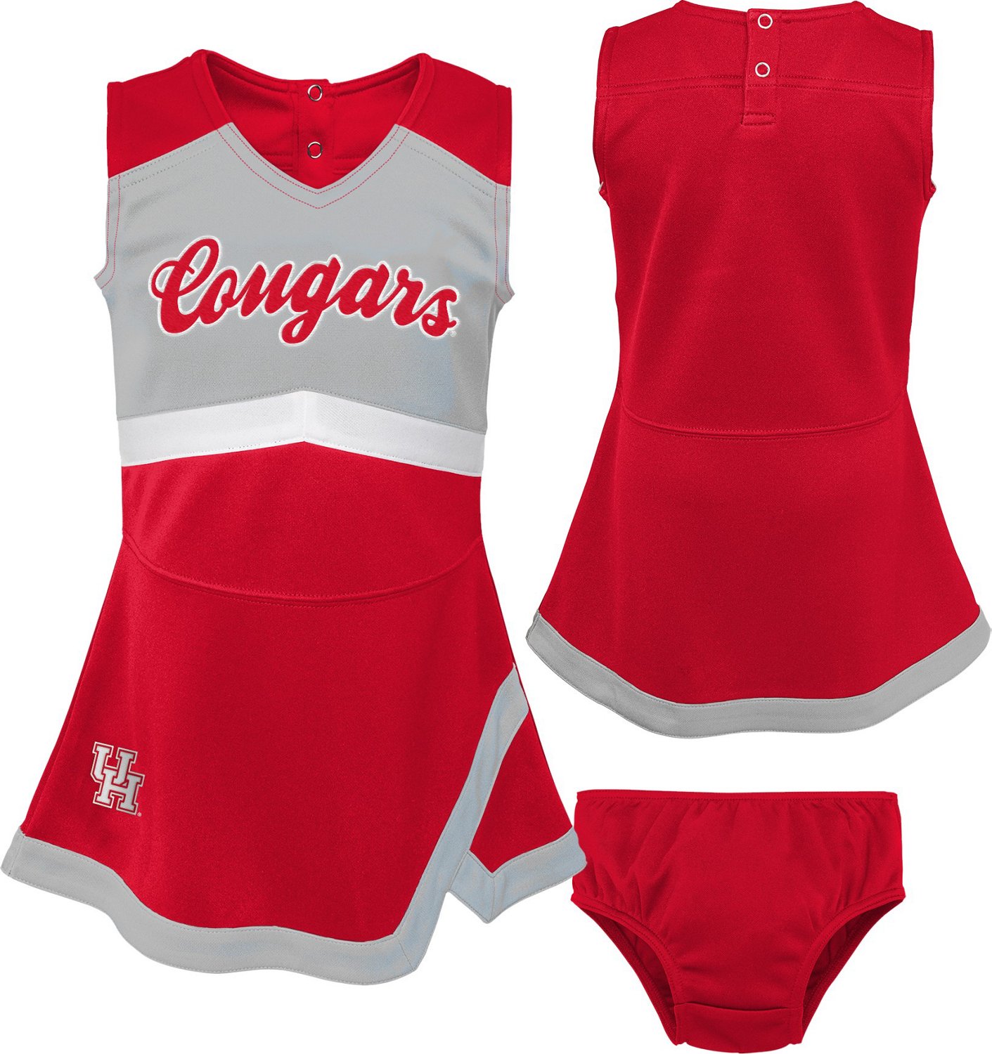 Outerstuff Girls' University of Houston Cheer Captain Dress