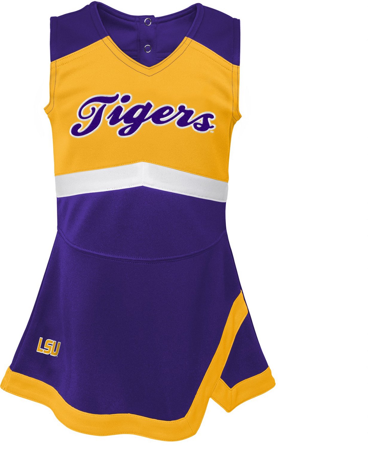 Outerstuff Girls' Louisiana State University Cheer Captain Dress - view number 1