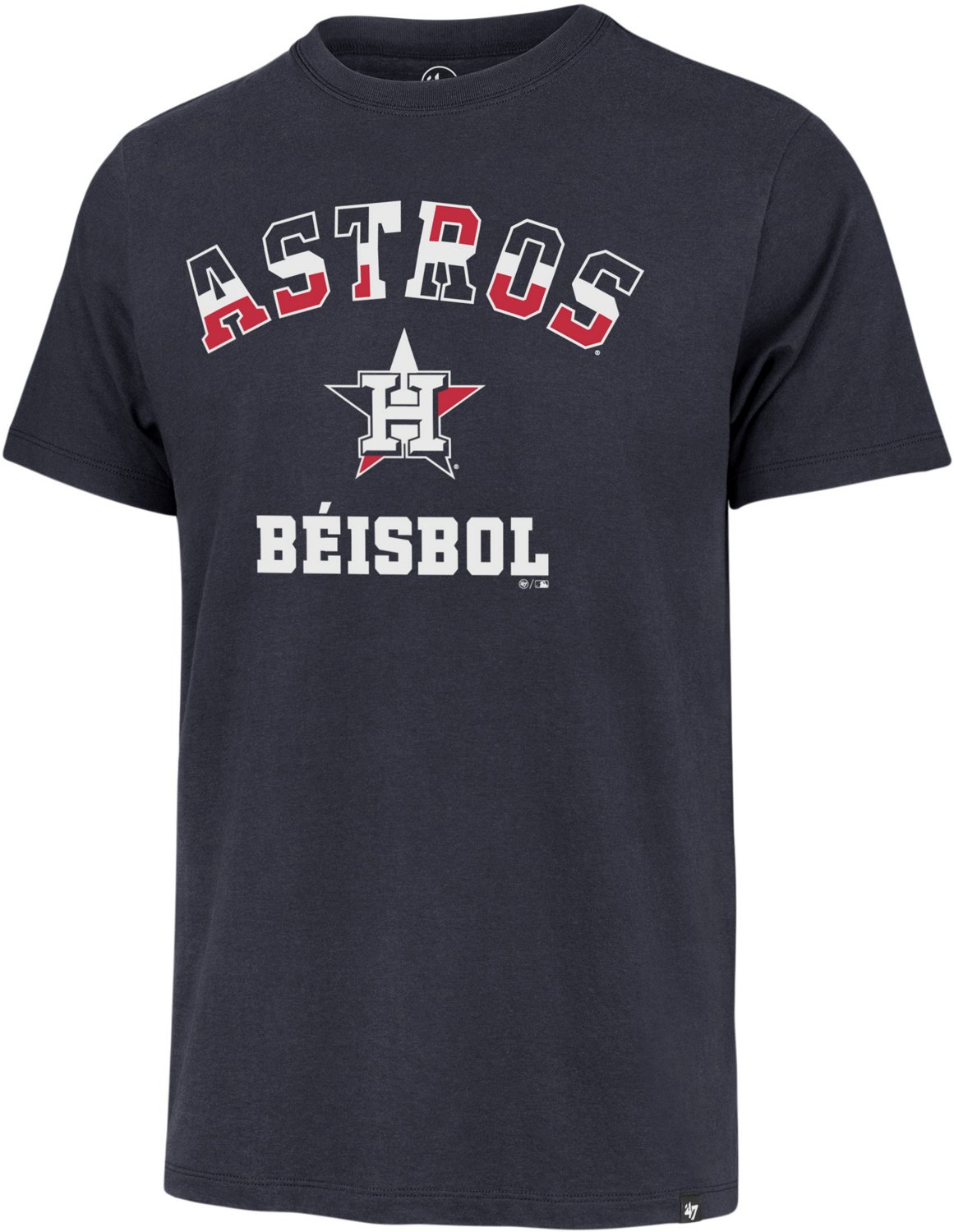 47 Men's Houston Astros Hispanic Heritage Month Mexico Franklin Short  Sleeve Shirt