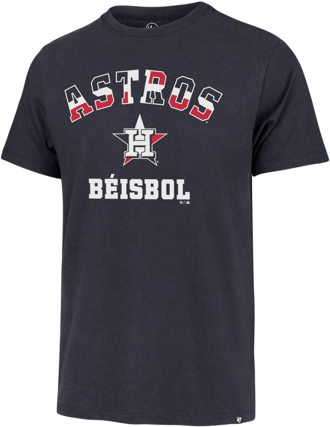 '47 Men's Houston Astros Hispanic Heritage Month Dominican Republic Franklin Short Sleeve Shirt                                  - view number 1