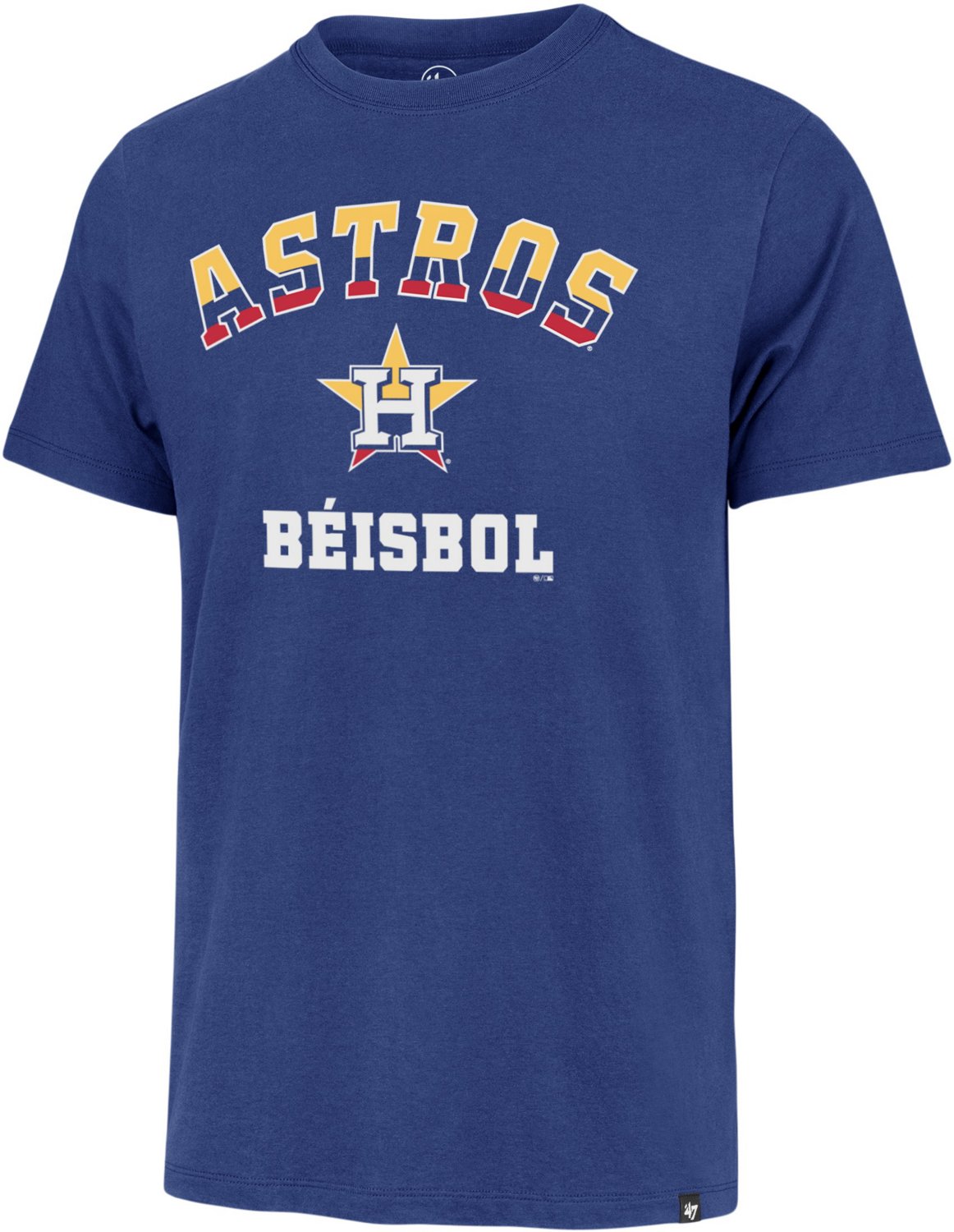 MLB Houston Astros Gray Men's Short Sleeve Core T-Shirt - S