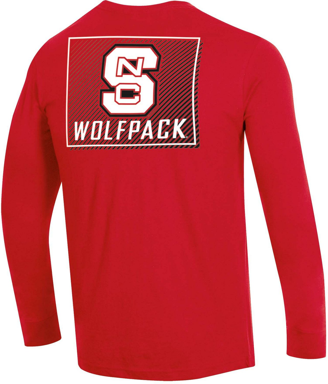 Champion Men's North Carolina State University Team Mascot Long Sleeve T-shirt