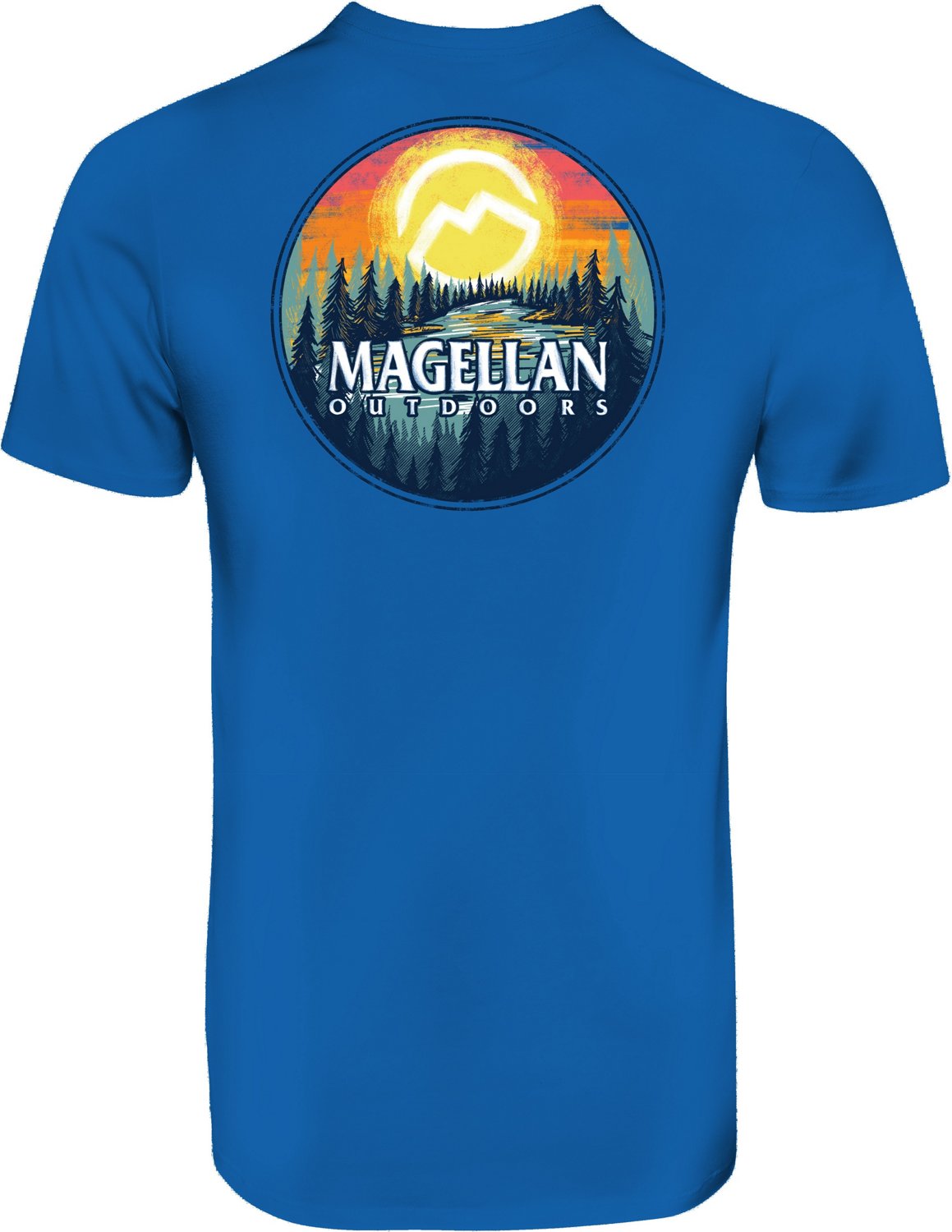 Academy Sports + Outdoors Magellan Outdoors Men's Rising Short Sleeve Shirt