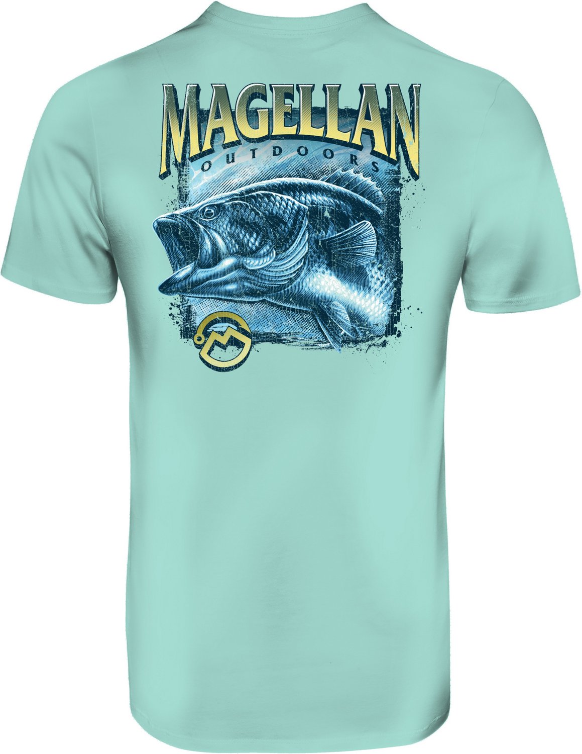 Academy Sports & Outdoors Fishing Bass T-Shirt Men’s Size Medium NWT 