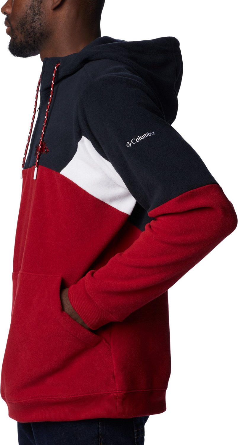 Columbia Sportswear Men's University of Arkansas Lodge Fleece Hoodie - view number 4