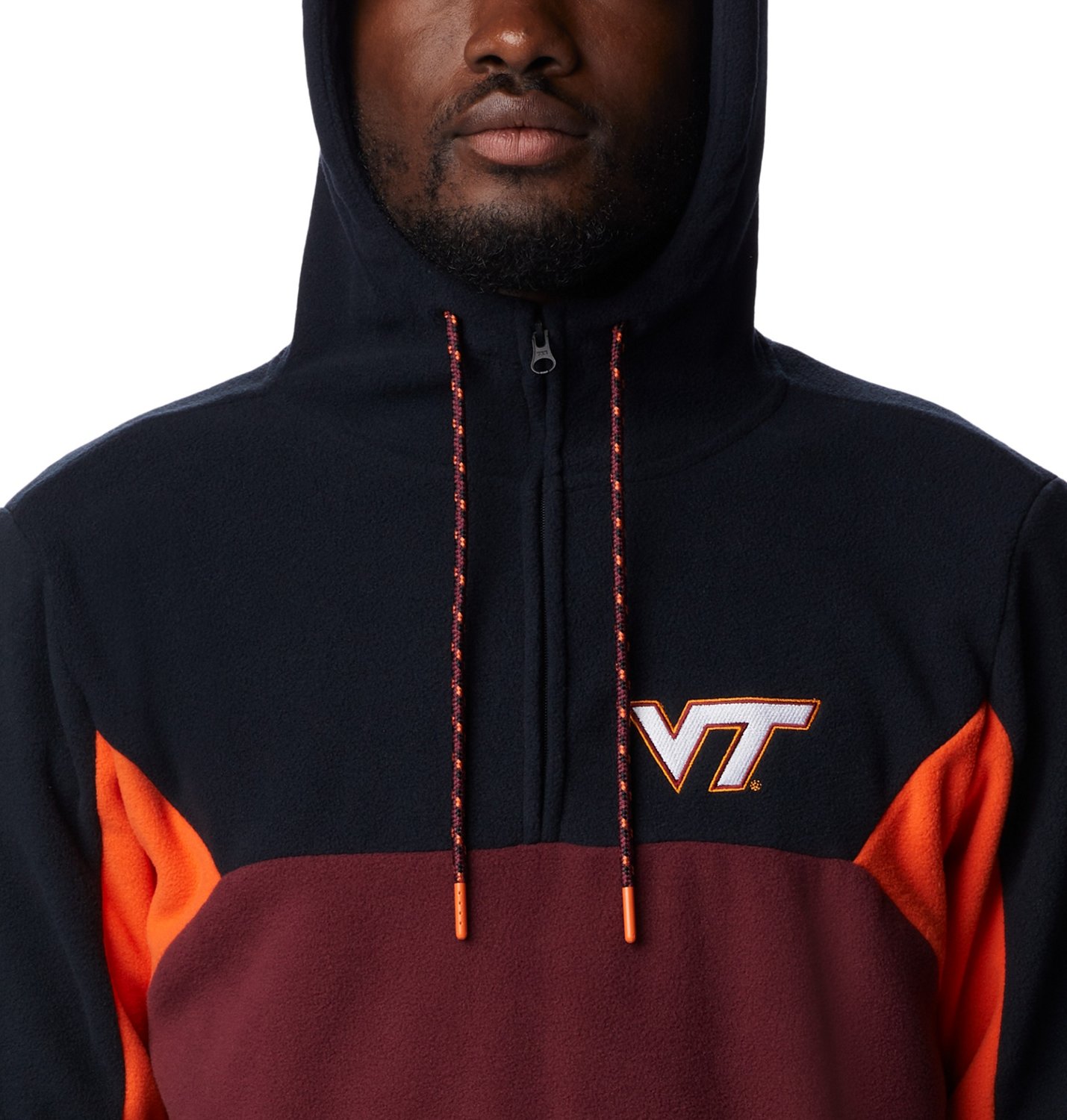 Columbia Sportswear Men's Virginia Tech Lodge Fleece Hoodie - view number 3