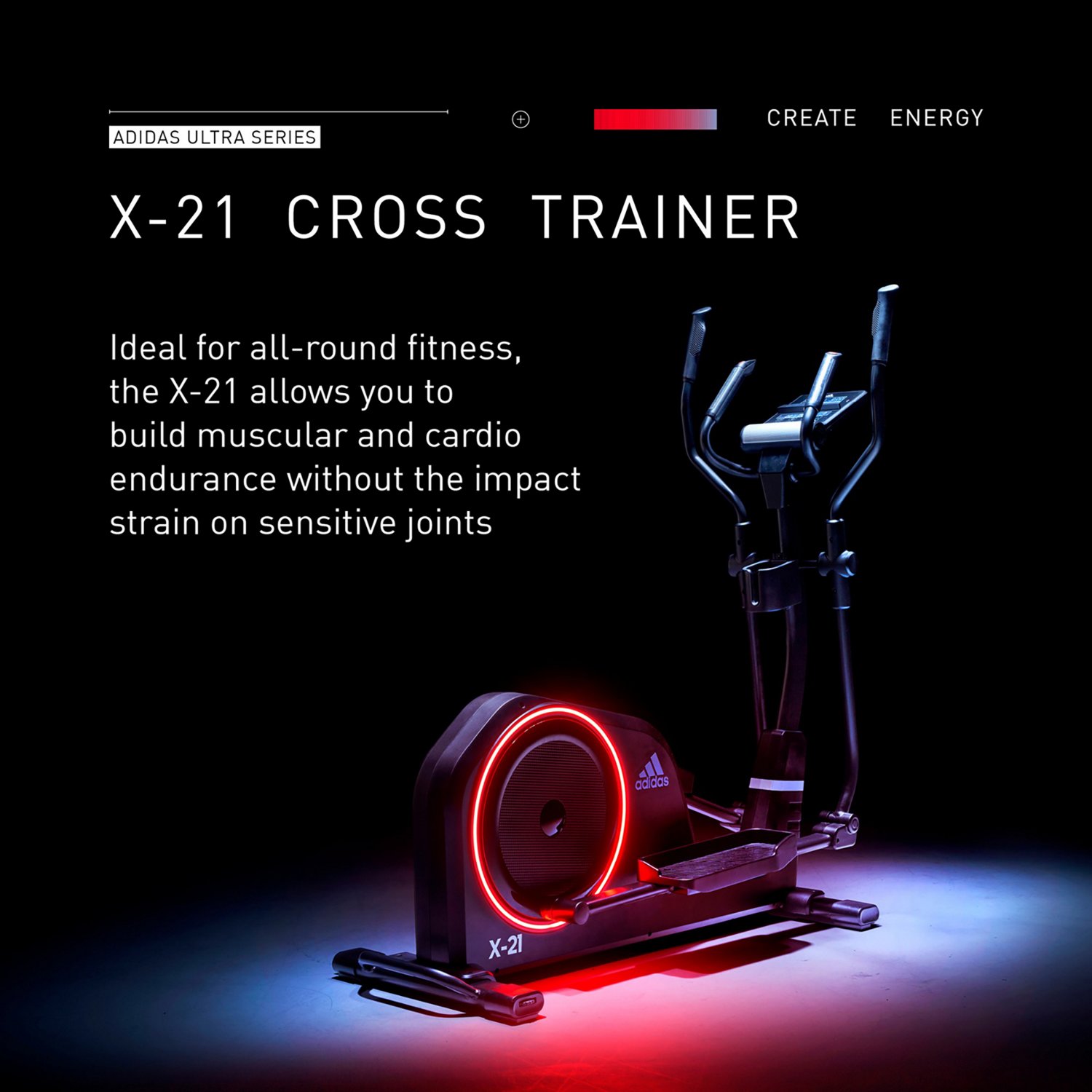 adidas X21 Bluetooth Elliptical Academy