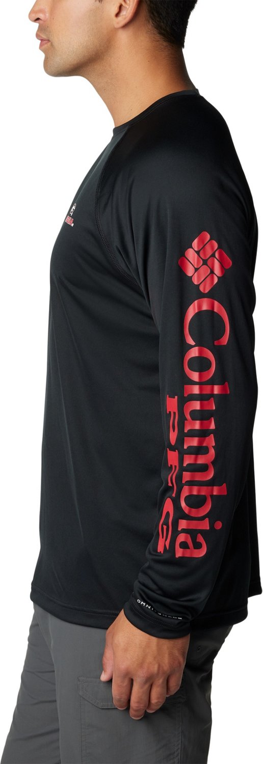 Columbia Sportswear Men's University of Georgia Terminal Tackle Long Sleeve T-shirt - view number 5
