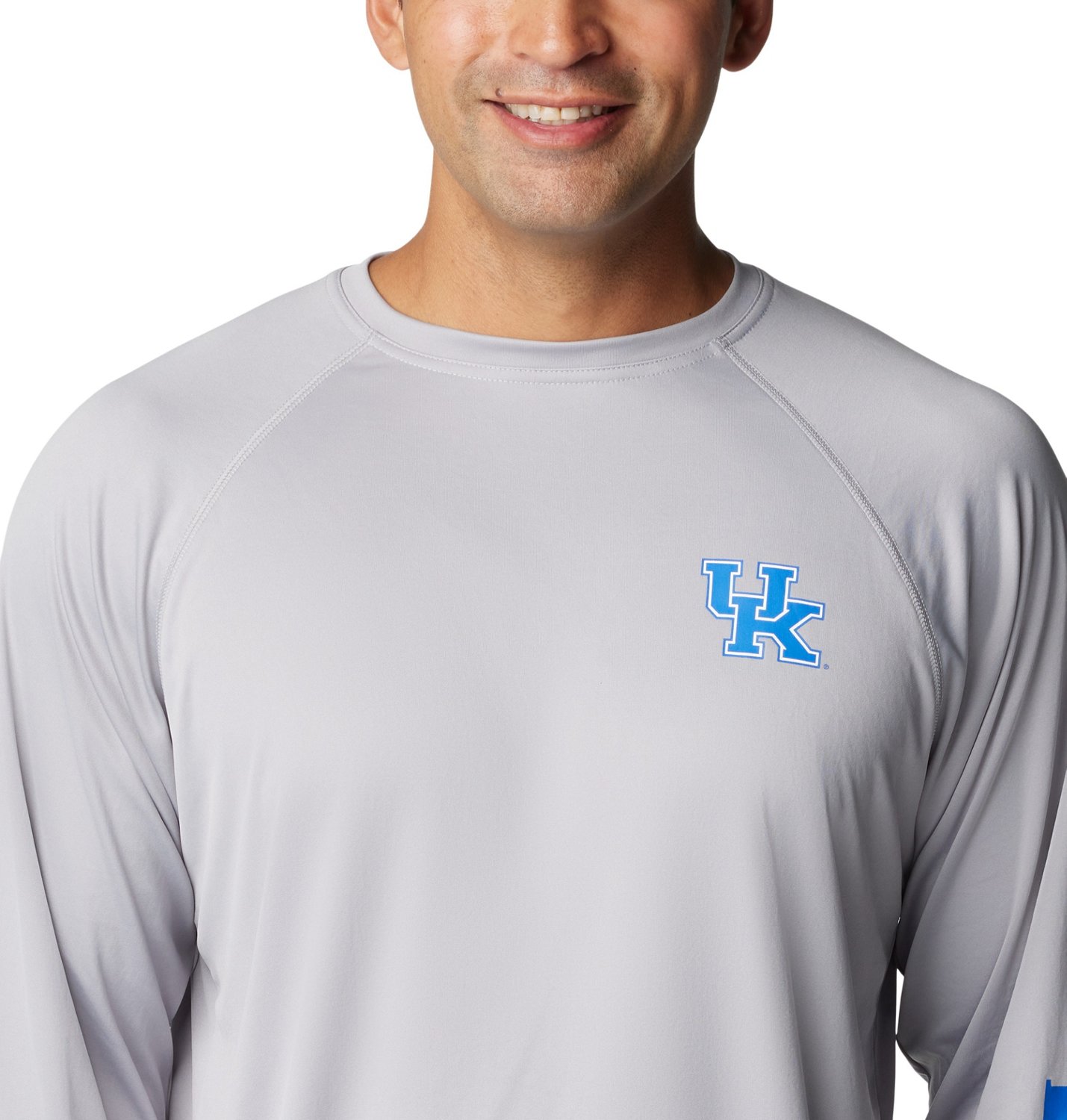 Columbia Sportswear Men's University of Kentucky Terminal Tackle Long Sleeve T-shirt - view number 3