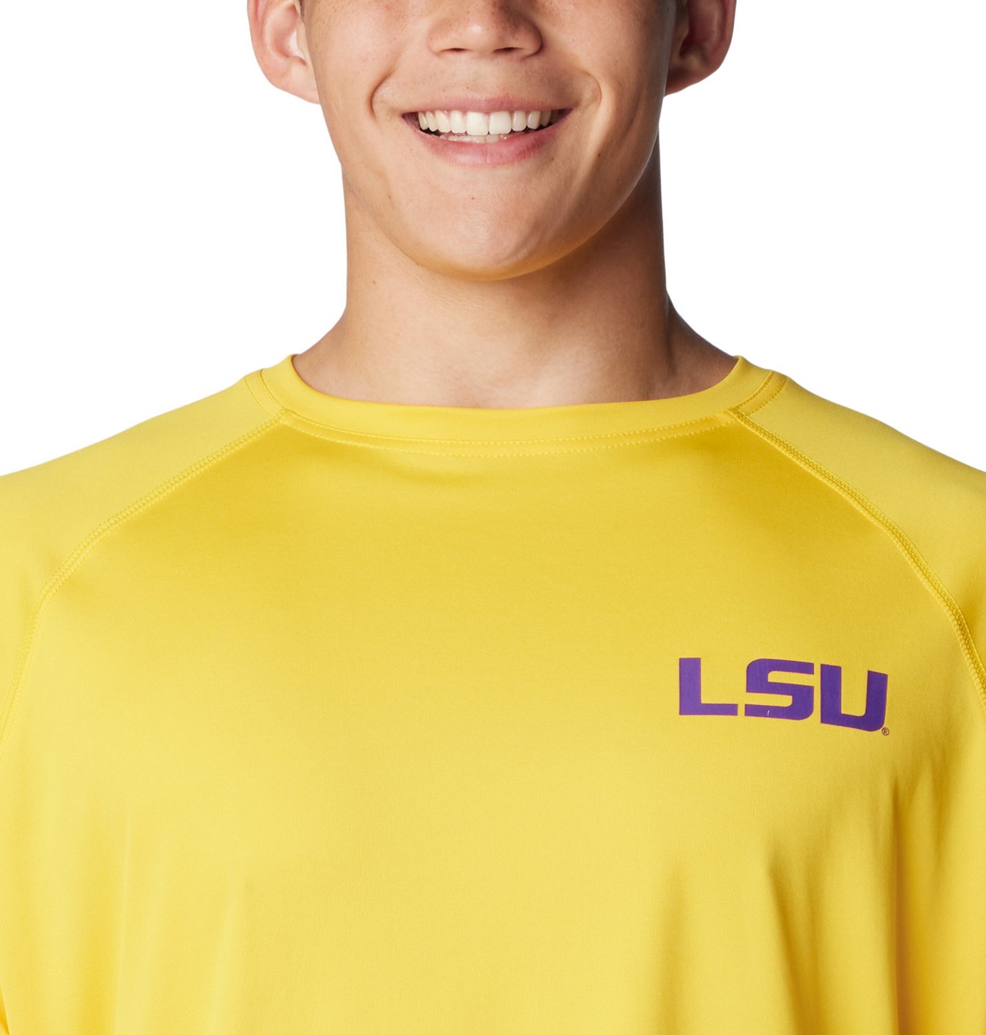 Columbia Sportswear Men's Louisiana State University Terminal Tackle Long Sleeve T-shirt