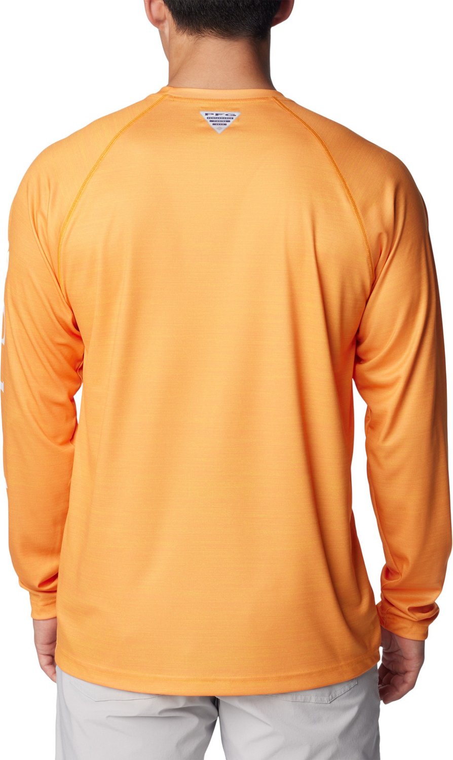 Columbia Sportswear Men's University of Tennessee PFG Terminal Tackle Heather Long Sleeve Shirt - view number 2