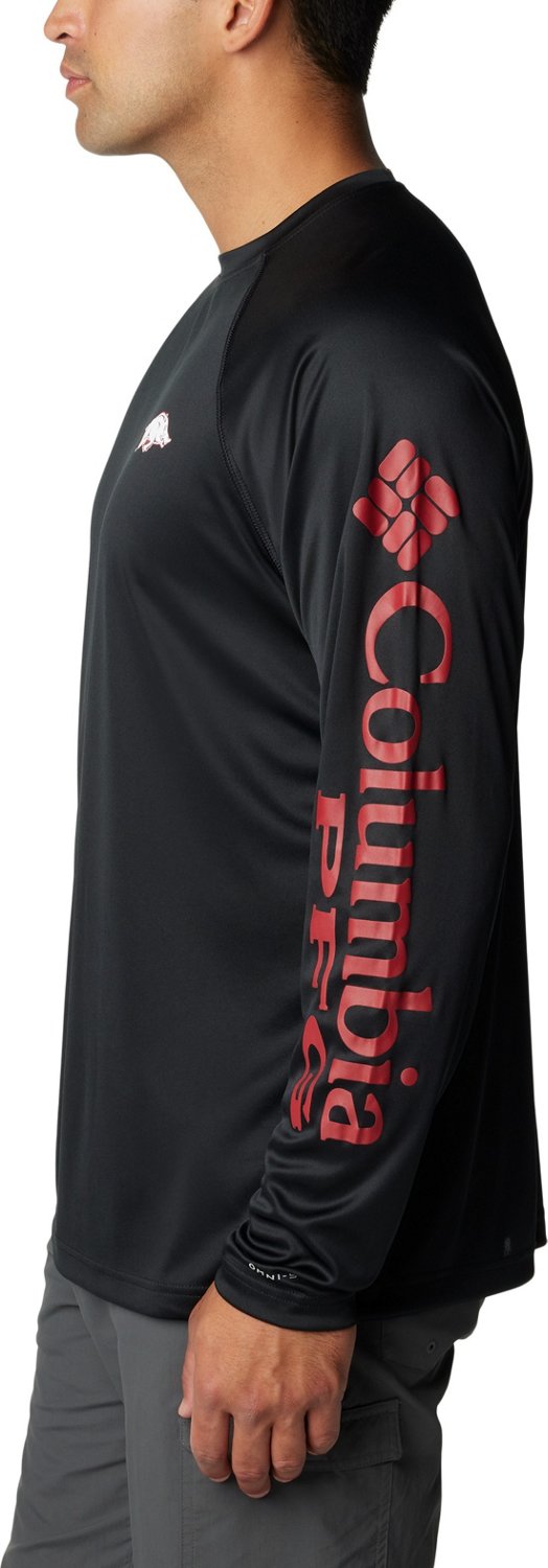 Columbia Sportswear Men's University of Arkansas Terminal Tackle Long Sleeve T-shirt - view number 5