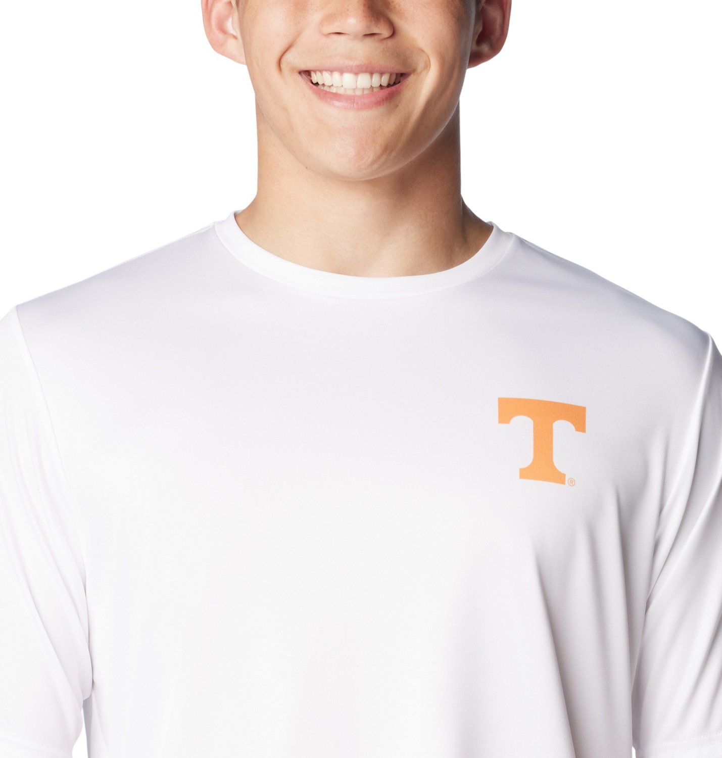 Columbia Sportswear Men's University of Tennessee Flag Terminal Tackle T-shirt - view number 3