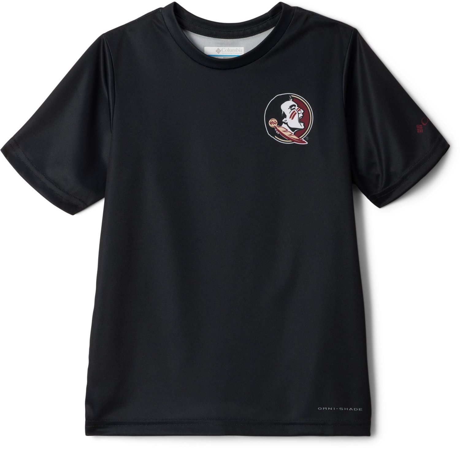 Academy Sports + Outdoors Columbia Sportswear Boys' PFG Flag Jumper Salt T-shirt